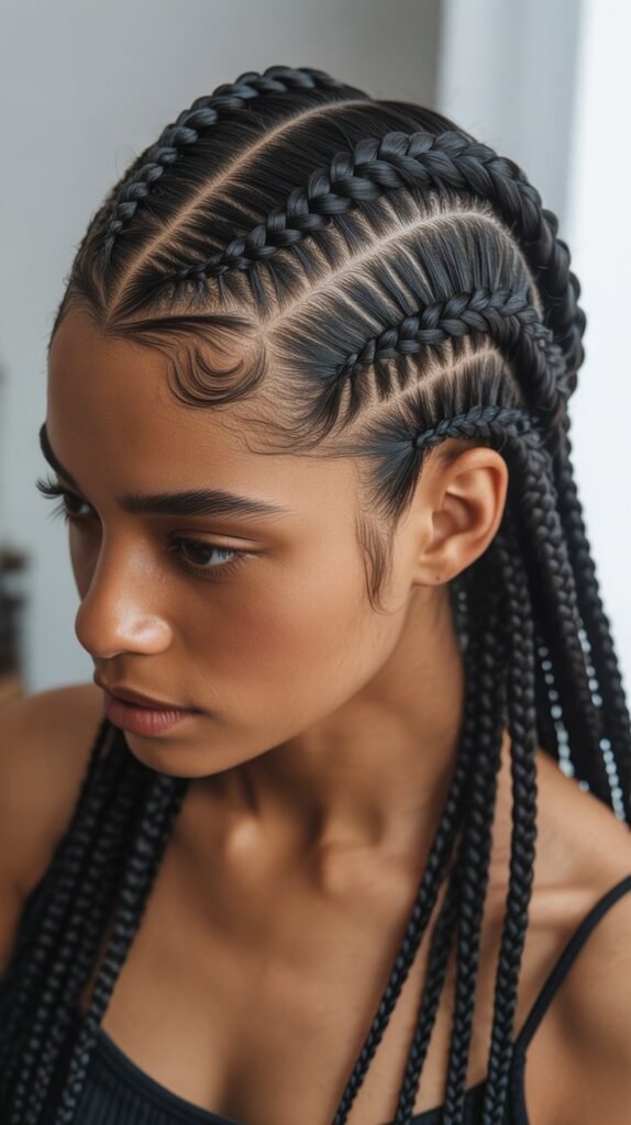 Natural Scalp Braids for Black Women: Effortless and Stylish