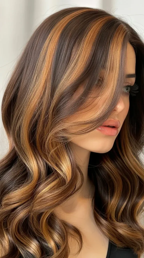 Side-Part Wig with Balayage