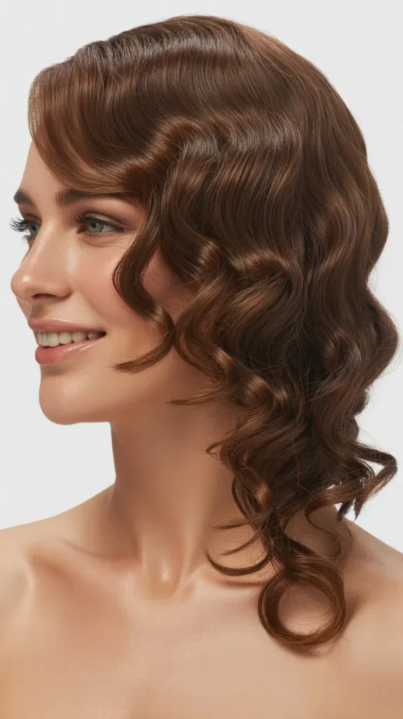 Curls-Perfected Side-Part Wig Hairstyles