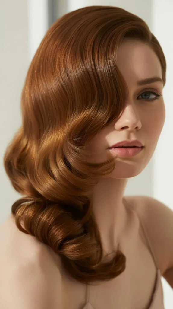 Romantic Side-Part Wig Hairstyles