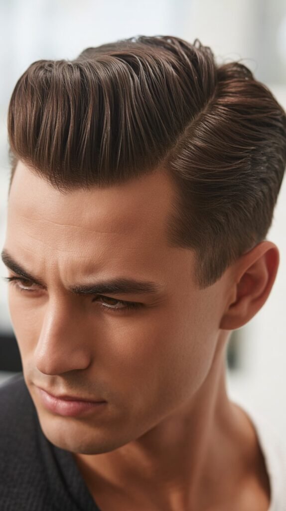  Side Part Pompadour Haircuts for Men