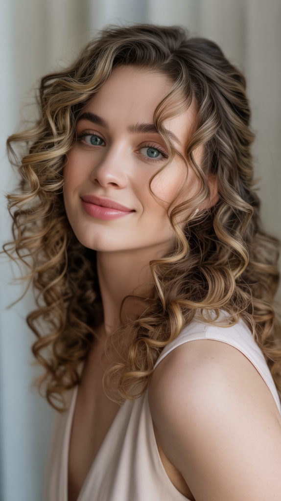 Loose Curls Hairstyles for Special Occasions