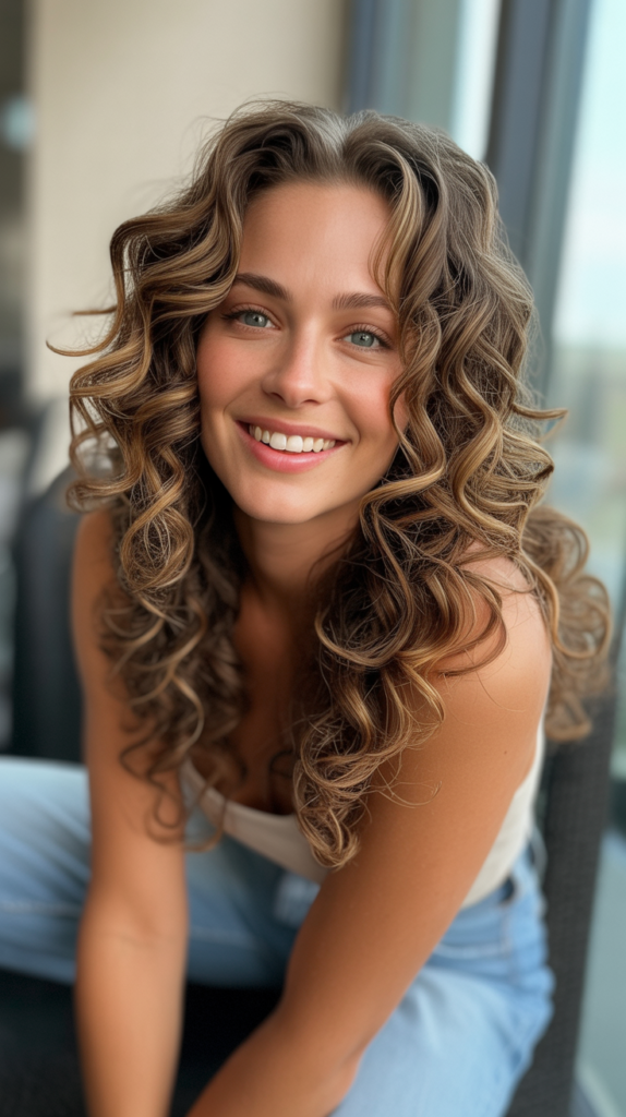 Loose Curls Hairstyles for Photoshoots