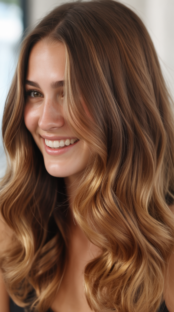 Honey Brown Balayage