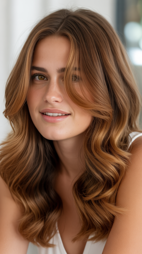 Honey Brown Beach Waves