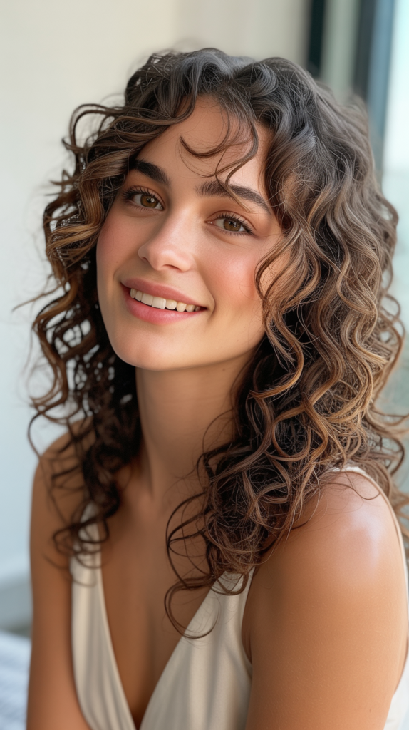 Loose Curls Hairstyles for Summer