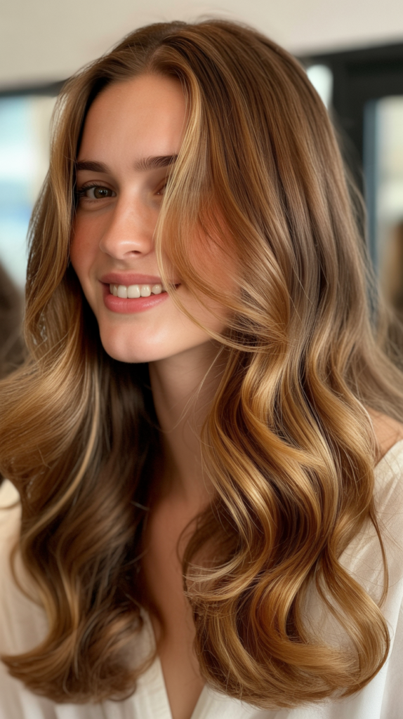 Honey Brown Soft Waves