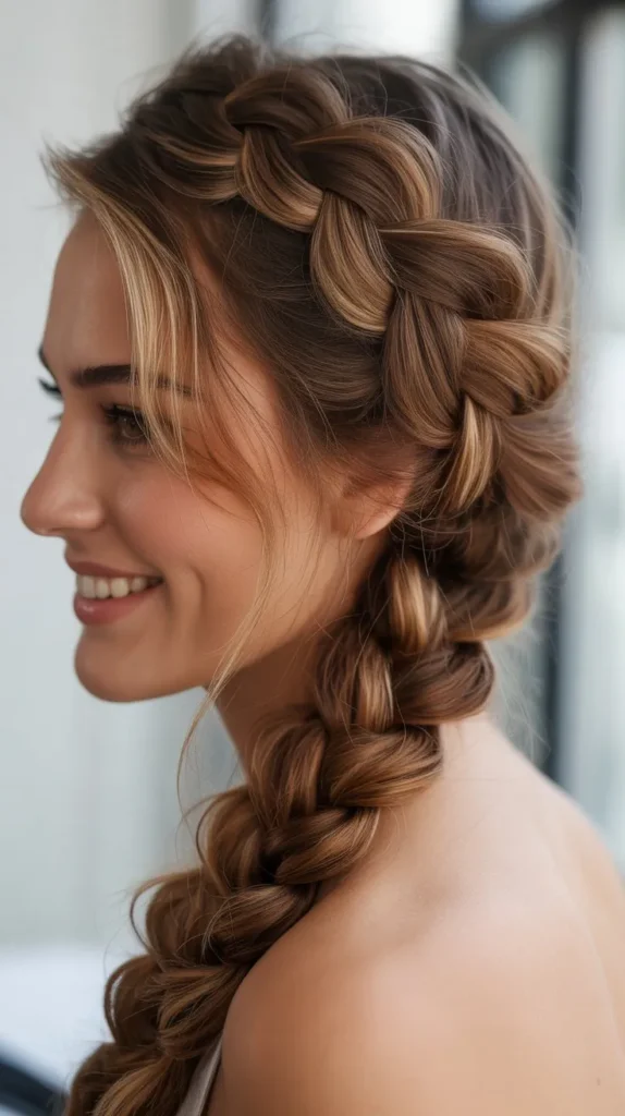 French Braid Styles for Thick Hair