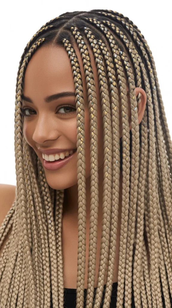  Straight Back Feed-In Braids for a Formal Look