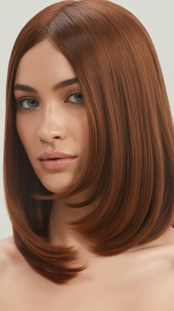 Sleek Straight Side-Part Wig Hairstyles