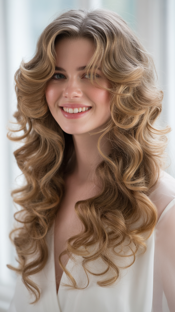 Soft Curls for Long Hair, Wedding Style