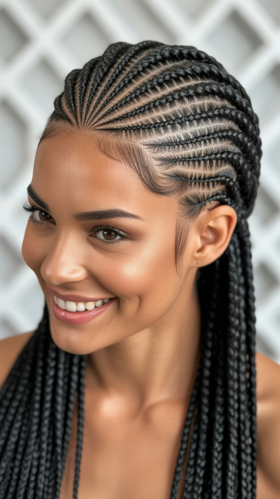 Stitch Braid Hairstyles for Special Events