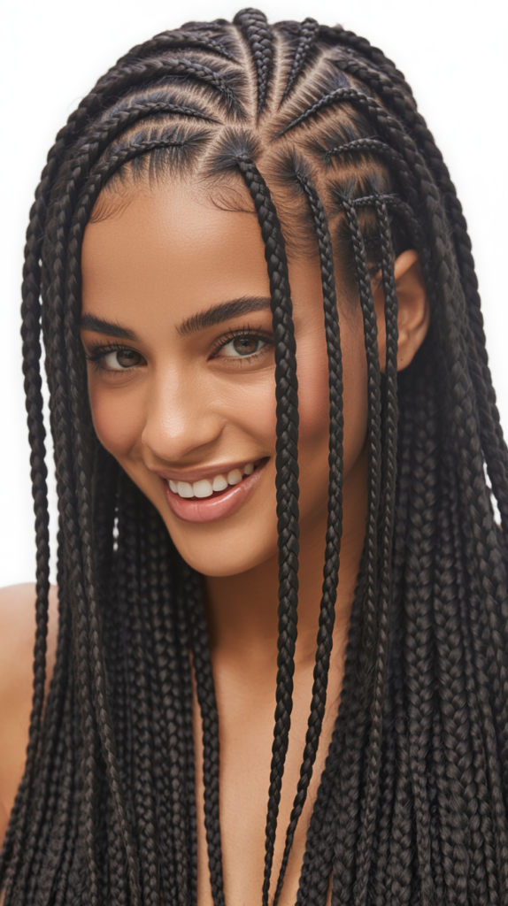 Feed-in Braids Hairstyles