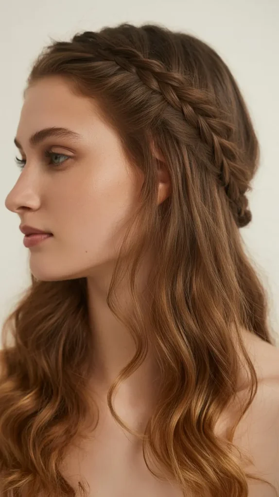 Side Part Hairstyles with Braids