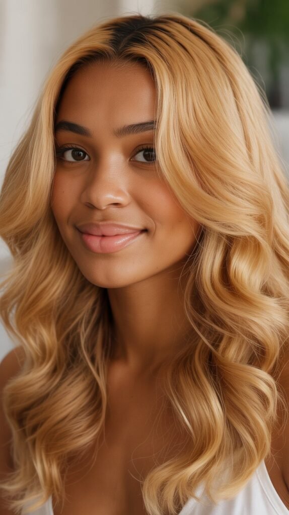 Beautiful Blonde Hair Color Ideas for Black Hair