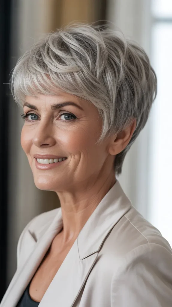  Chic Short Hairstyles for Women Over 60