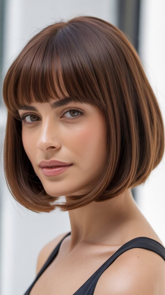 French Bob with Bangs