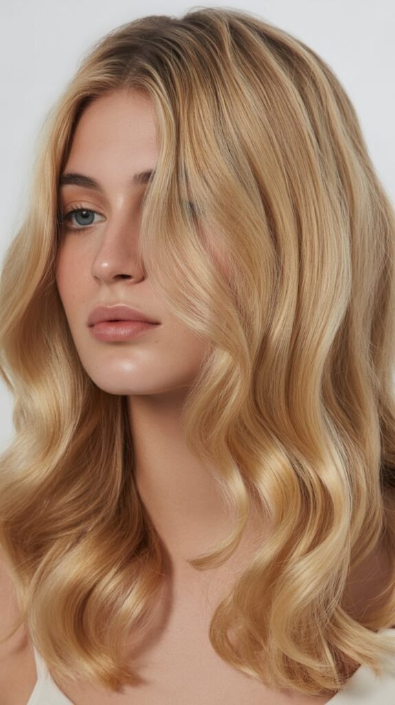 Champagne Blonde Hair Color Ideas