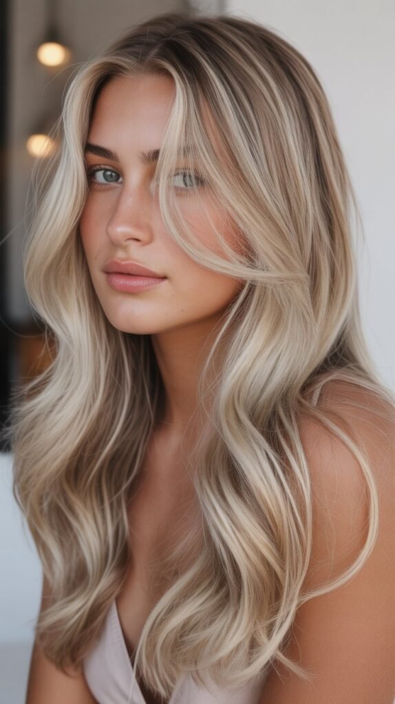 Ashy Blonde Hair Color Ideas