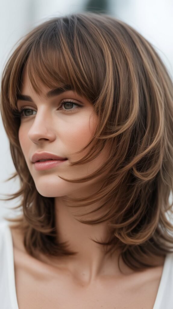 Cropped Shag with Bangs