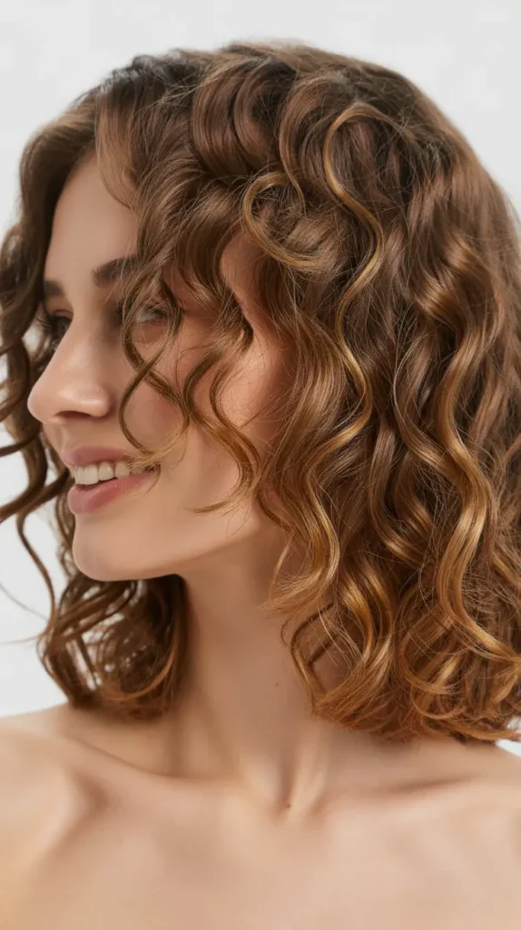 Loose Curls for Medium-Length Fine Hair