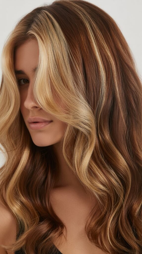  Medium Blonde Highlights for Dark Hair