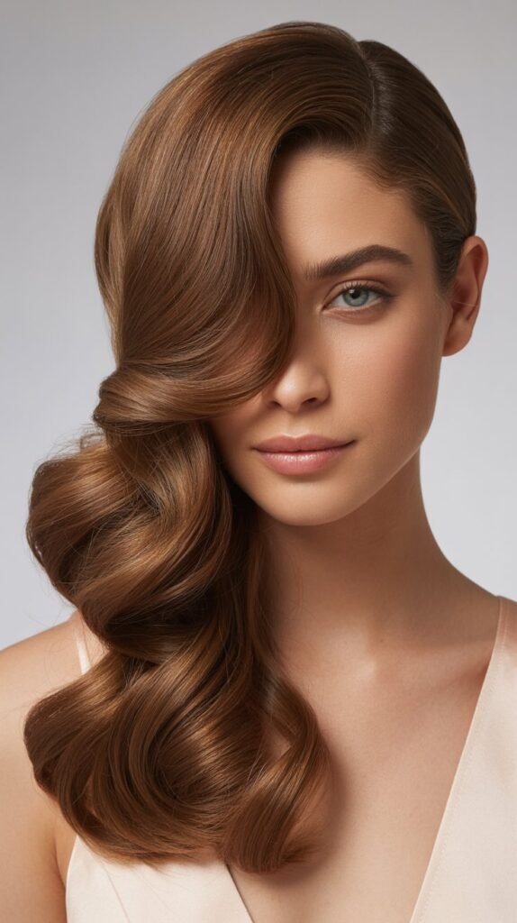 Side Part with Volume