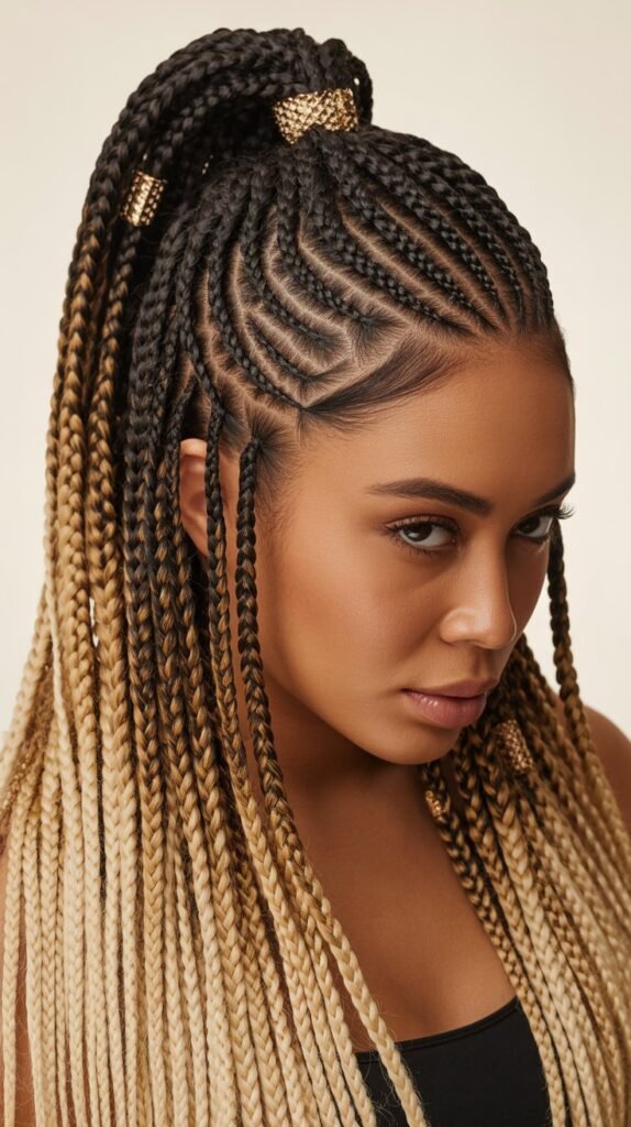 Creative Knotless Braids Hairstyles Feed-In Ideas You’ll Adore!