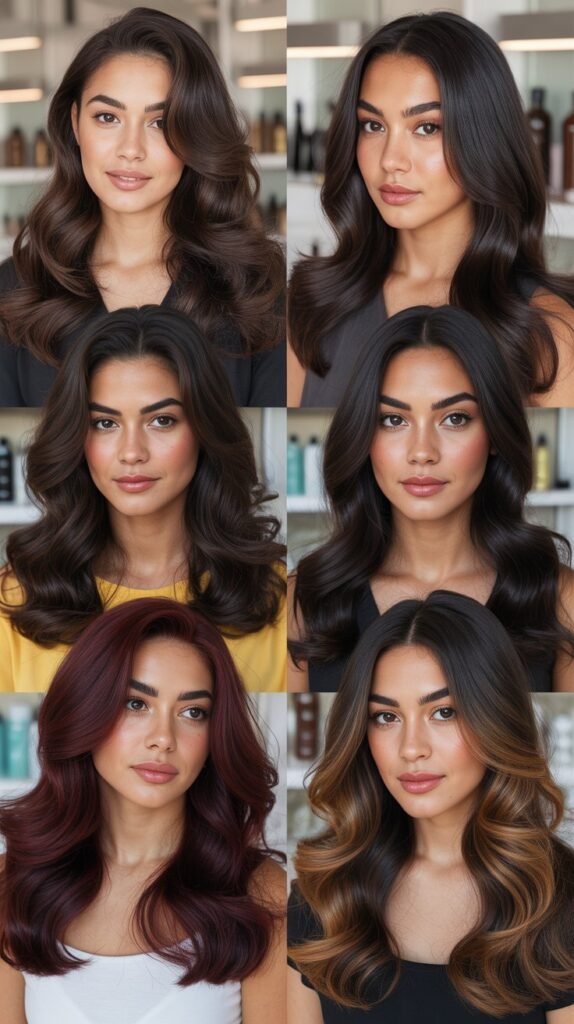 Best Hispanic Dark Hair Color Ideas to Try