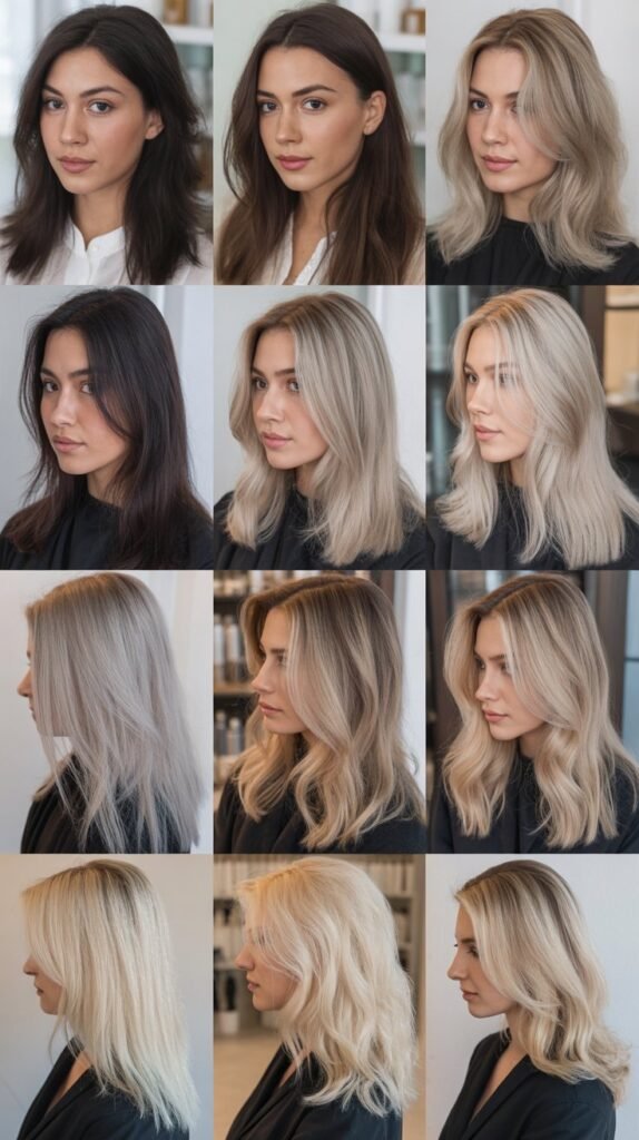  Light Blonde Hair Color Ideas for Dark Hair
