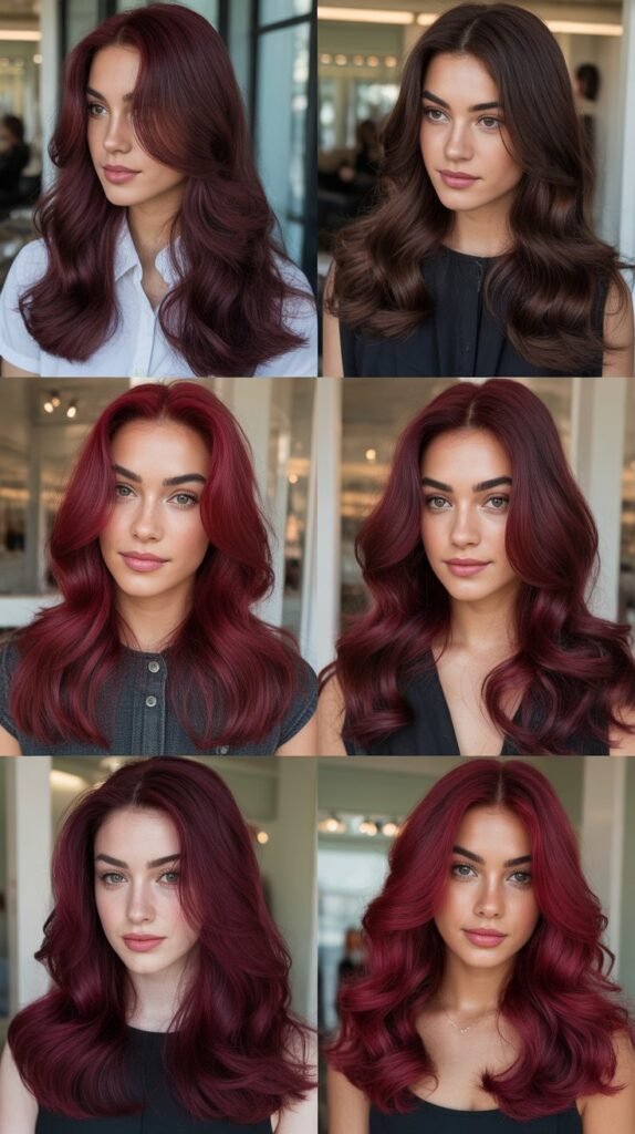 Stunning Burgundy Hair Color Ideas for Dark Hair