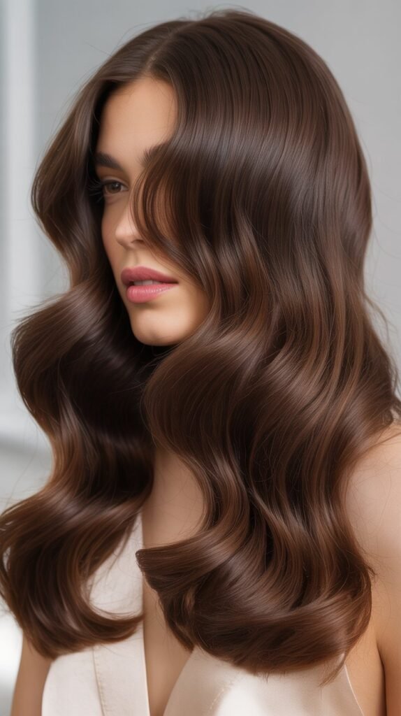 Rich Chocolate Hair Color Ideas for Brown Hair