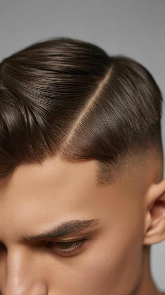  Side Part with Undercut for Men