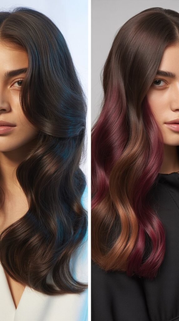 Bold Black Hair Color Ideas for Brown Hair