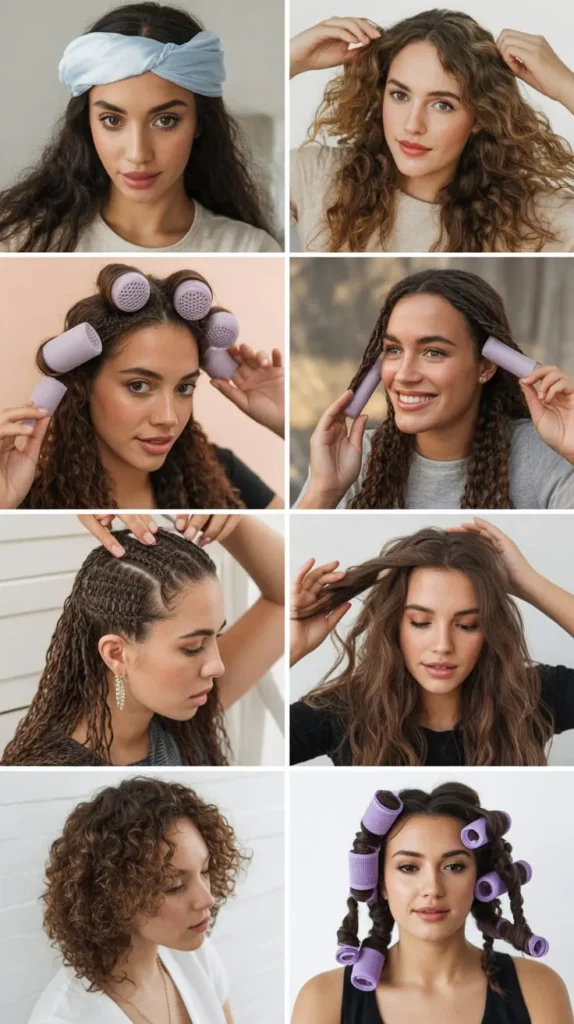 Effortless Heatless Curls: Overnight Styling Tips