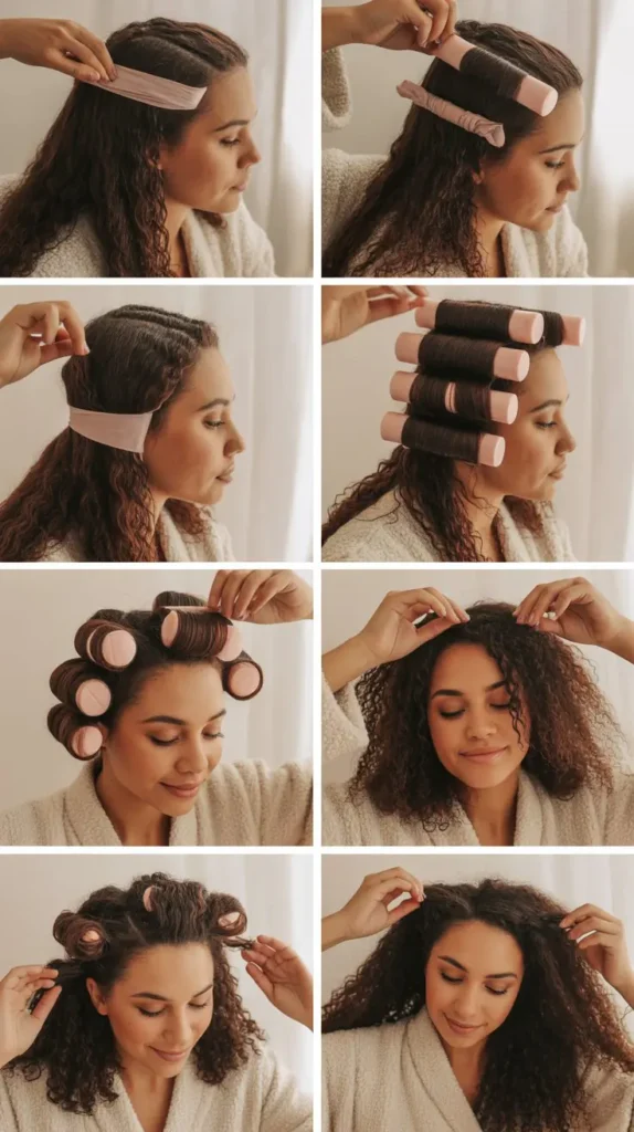8 Easy Steps for Perfect Heatless Curls Overnight