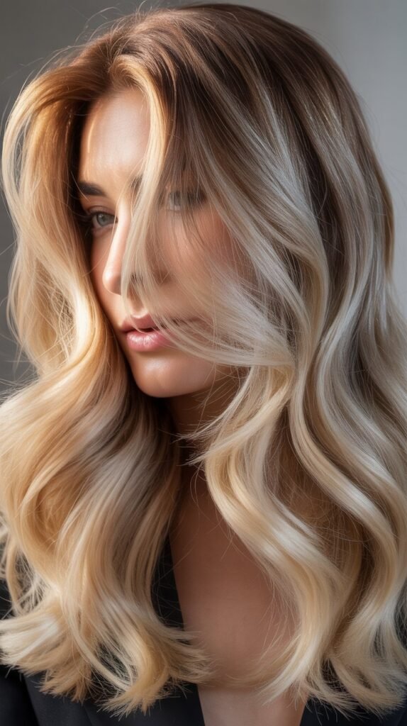  Champagne Blonde Hair Color Ideas for Brown Hair