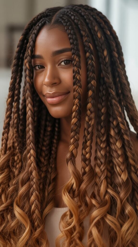 Gorgeous Braided Hair Color Ideas for Black Hair