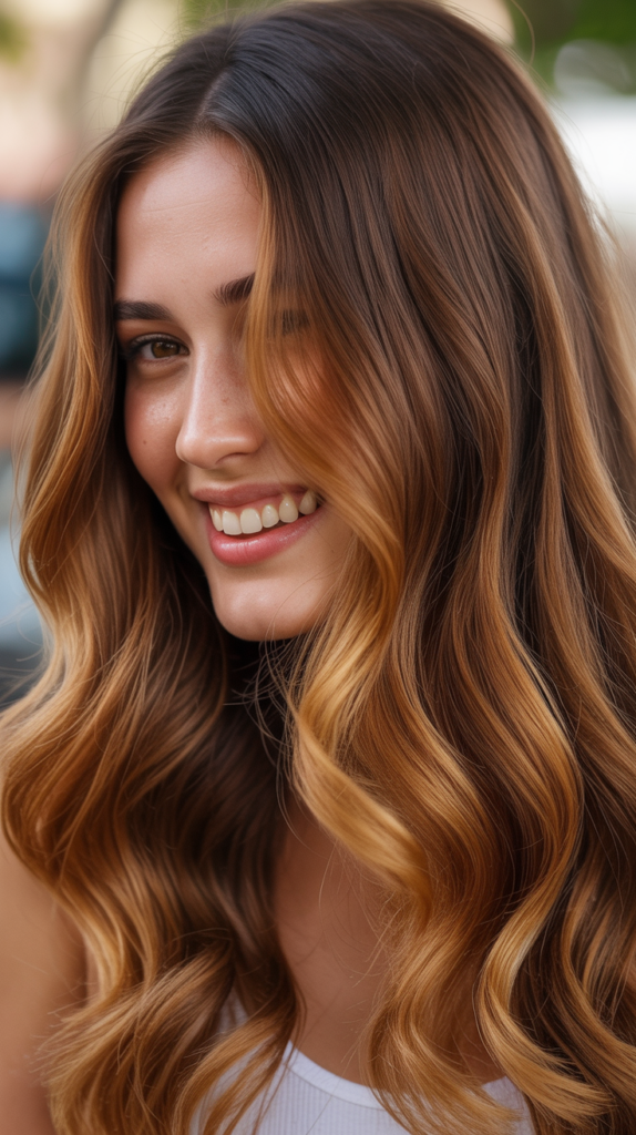 Honey Brown Ombre