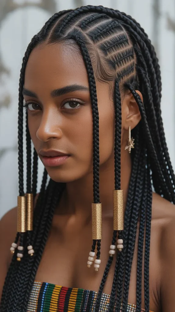  Trendy Fulani Knotless Braids Hairstyles to Try Now