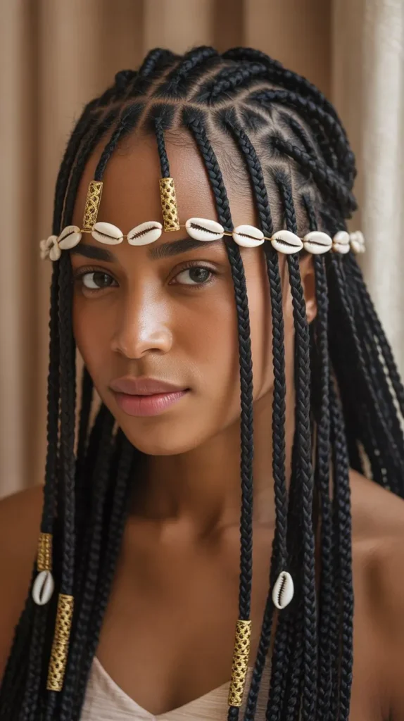 Fun & Trendy Fulani Knotless Braids for Kids