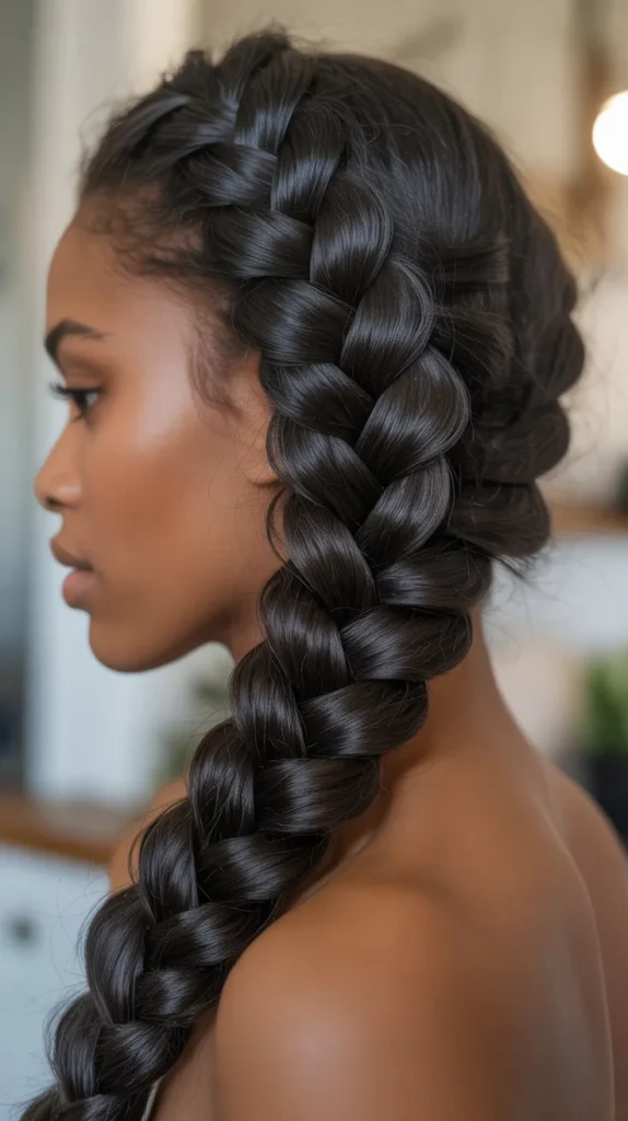 Easy French Braid Hairstyles for Black Women