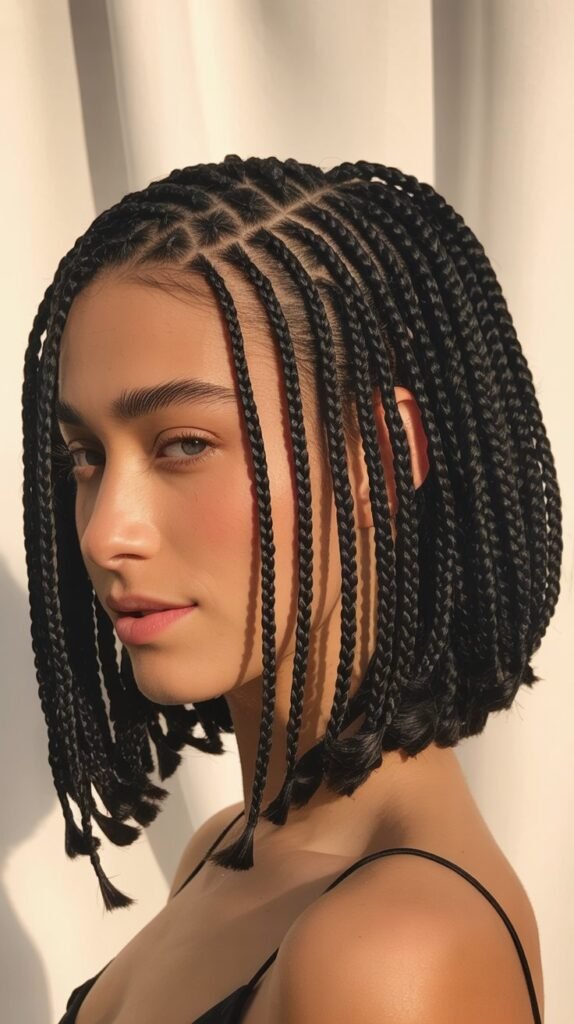  Trendy Feed-In Knotless Braids Bob Styles to Rock Right Now!