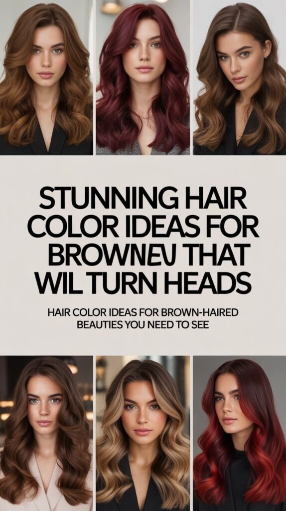 Hair Color Ideas for Brown-Haired Beauties You Need to See