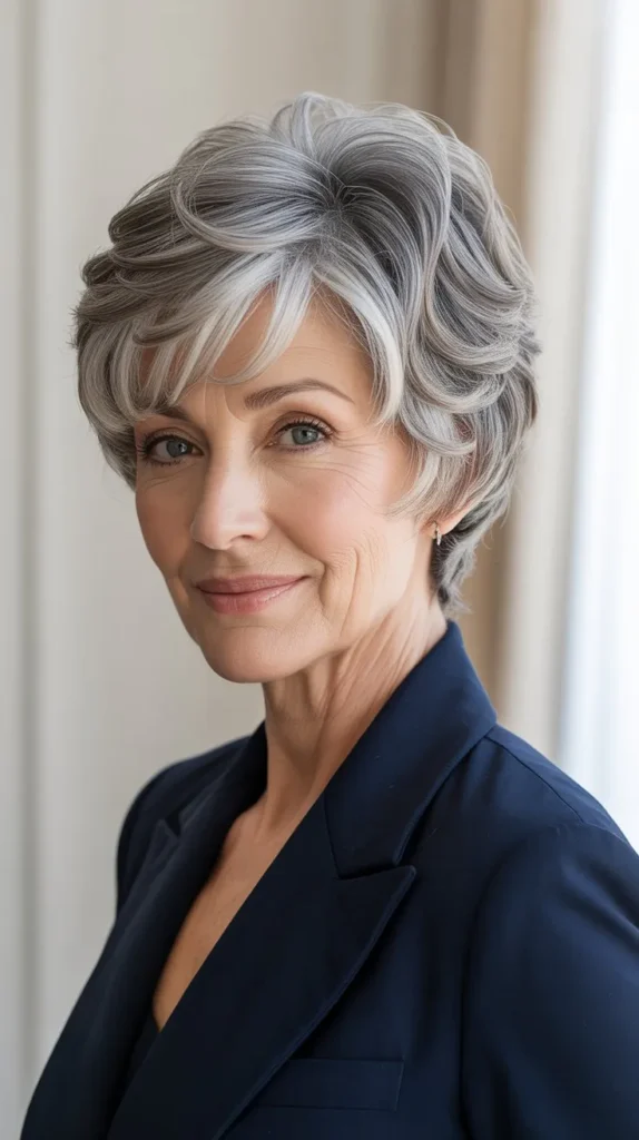  Elegant Short Haircuts for Women Over 60
