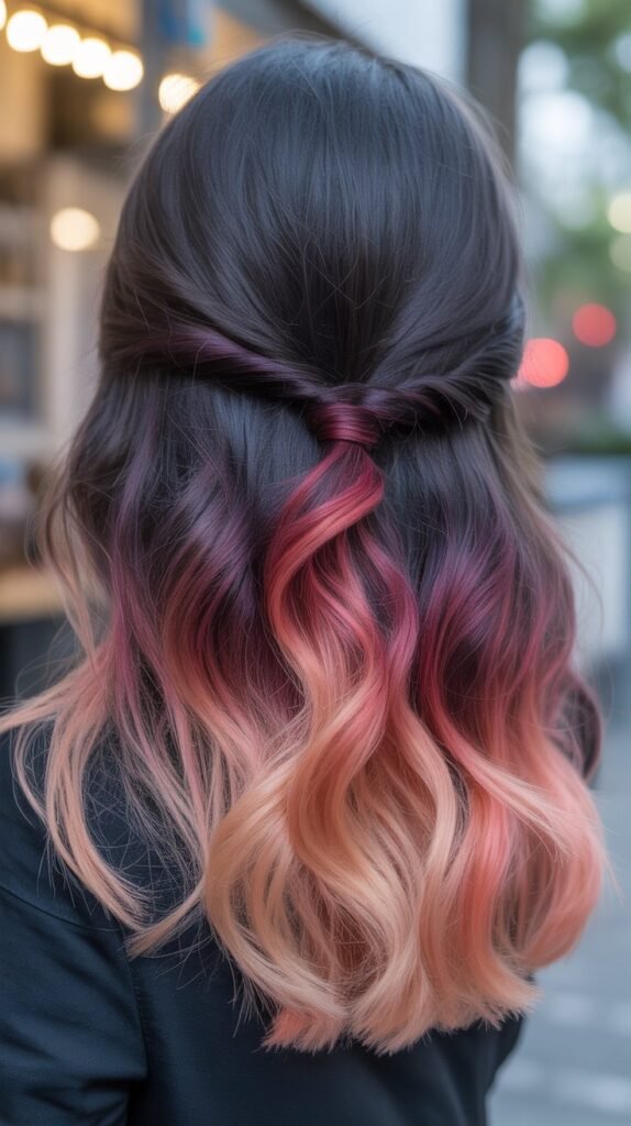 Gorgeous Ombre Hair Color Ideas for Dark Hair