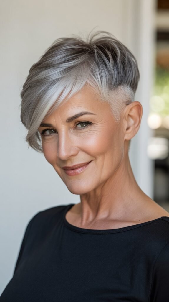 The Edgy Undercut Pixie