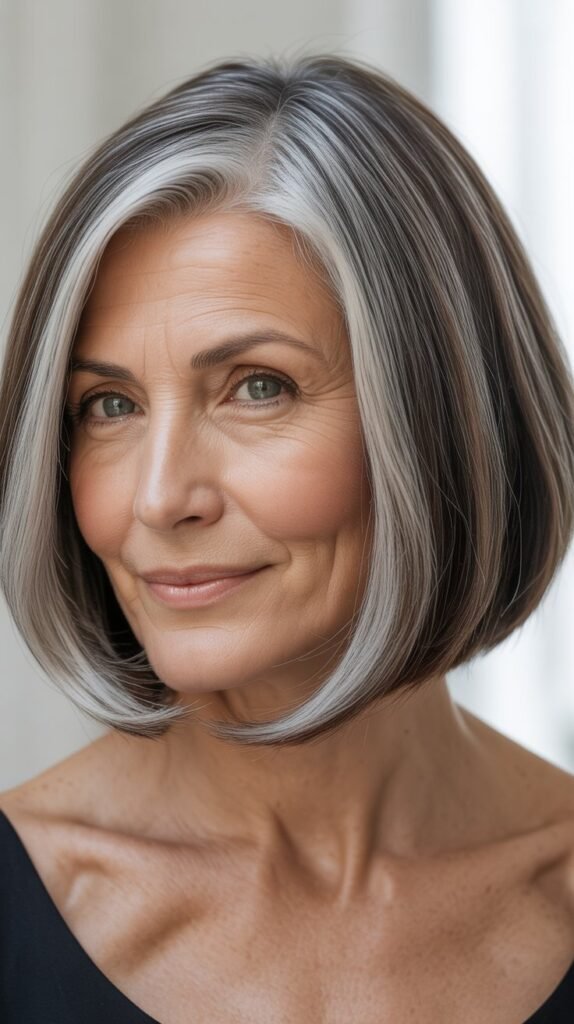 The Sleek A-Line Bob