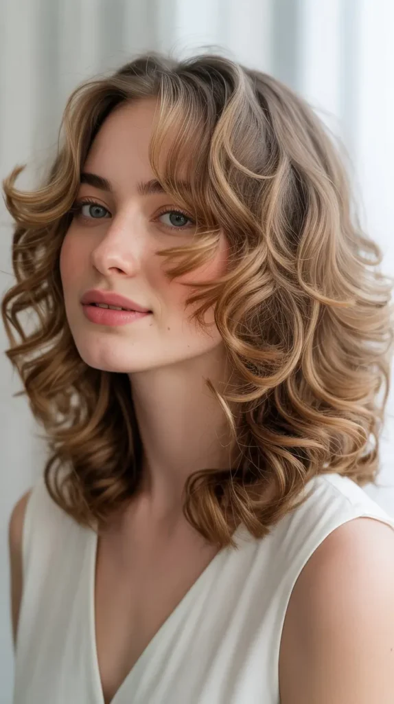 Soft Layered Curls
