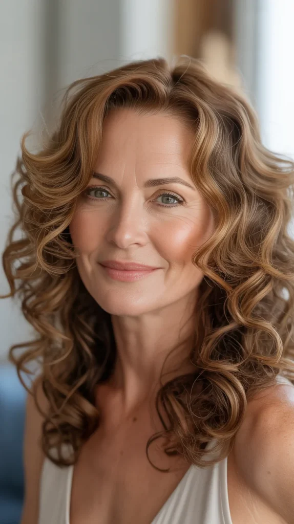 Soft Curls with Volume